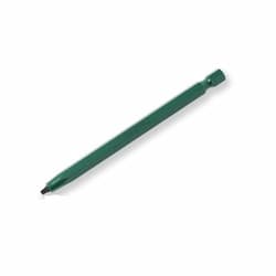 3-in Roberston Sqaure Driver Bit, #1, Green