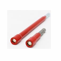 1/4 x 2.5-in Hex Drive Racky Bit, Red