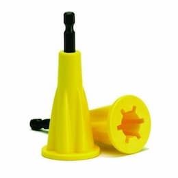 XL Nut Blaster Universal Wire Connector Bit Tool, Yellow