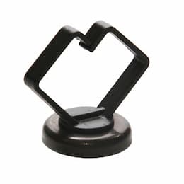 1-in Magnetic Cable Holder, Black, 100 PCS