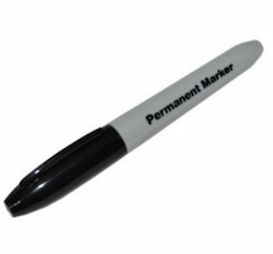 Rack-A-Tiers Felt Tip Marker, Bold, Black