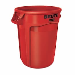 Brute Red Round 32 Gal Containers