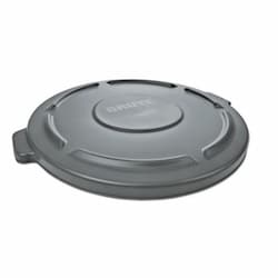 Rubbermaid Brute Gray Round Lids for 55 Gal Containers