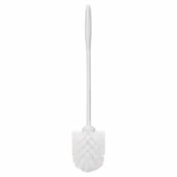 14.5'' Toilet Bowl Brush Plastic White 24-Count