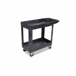 Black Heavy-duty Ultility Rolling Cart Rated for 500 Pounds