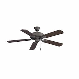 52-in 56W Sunset Ceiling Fan, 5-Bronze Blades, Oil Rubbed Bronze