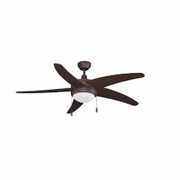 50-in 60W Mirage I Ceiling Fan w/ LED Kit, 5-Bronze Blades, Bronze