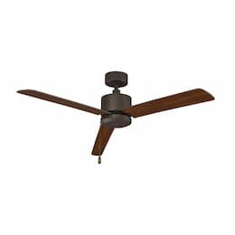 52-in 50W Aldea III Ceiling Fan, 3-Walnut Blades, Bronze