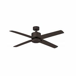 52-in 51W Aldea VIII Ceiling Fan, 4-Bronze Blades, Oil Rubbed Bronze