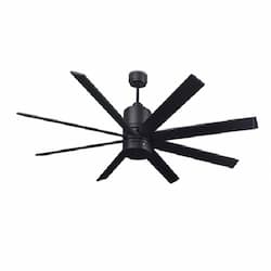 Royal Pacific 68-in Arctic II 8-Blade Ceiling Fan, Variable Speed, Wall Console, WH