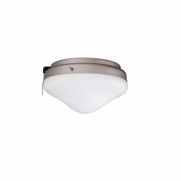 27W LED Fan Light Kit w/ Alabaster Glass, 3-Light, 120V, White