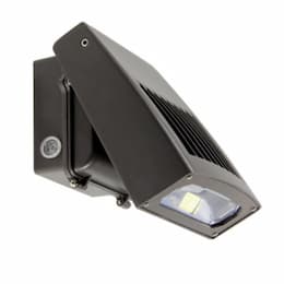 80W Adjustable LED Full-Cutoff Wall Pack, 4000K, 120V-277V, OB