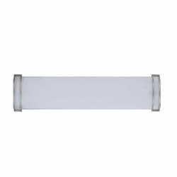 28W 36-in LED Linear Vanity Light, 80 CRI, 120V, 3000K, Brushed Nickel