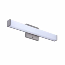 25W 36-in LED Slim Profile Square Linear Vanity Light, 3000K, MB