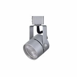 50W LED Track Light Head, GU10, J Track, 120V, Aluminum