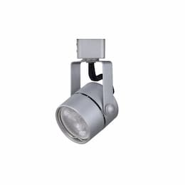 7W LED Track Light Head, GU10, J Track, 450 lm, 120V, 3000K, Aluminum