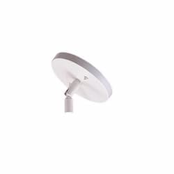 Sloped Ceiling Adapter for Track Lighting Track, White