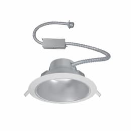 6-in 15W LED Recessed Retrofit Downlight w/ Backup, 120V-277V, 3000K