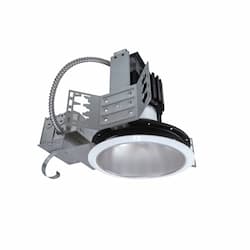 6-in 50W H.O. Architectural Housing Downlight w/ BBU, 120V-277V, 3000K