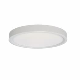 7-in 15W LED Retrofit Ultra Slim Disk Light, 1227 lm, 120V, 3000K, NKL