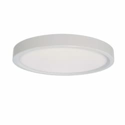 Royal Pacific 15.5W 7-in LED Slim Round Disk, Dimmable, 90CRI, 3000K, White