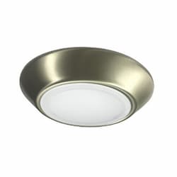 7-in 15W LED Retrofit Disk Light w/Flat Lens, 850 lm, 120V, 3000K, NKL