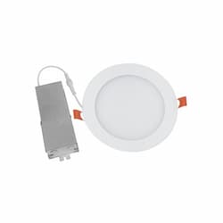 6-in 14W LED Ultra Thin Downlight, 884 lm, 120V, 3000K, White