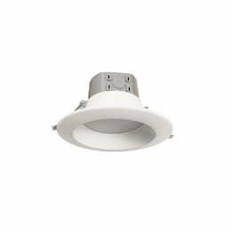 6-in 21W LED Retrofit J-Box Downlight, 1530 lm, 120V, 4000K, White