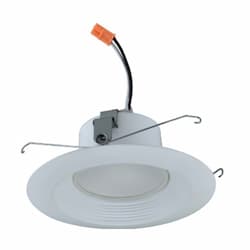 15W 6-in LED Retrofit Baffle Downlight, 90 CRI, 120V, 3000K, OB