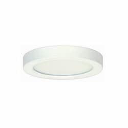 Royal Pacific 5-in 12W LED Edge-Lit Retrofit Slim Disk Light, Round, 120V, 3000K, WH