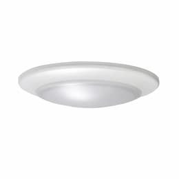 4-in 12W LED Low Profile Retrofit Disk Light, 654 lm, 120V, 3000K, White