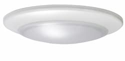4-in 11W LED Low Profile Disk Light, 830 lm, 120V, CCT Select, WHT