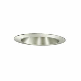 Royal Pacific 4-in 10W LED Rec.Reflector Retrofit Trim, Wet, 600lm, 120V, 3000K, Nickel