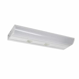 12-in 5W LED Undercabinet Light, 315 lm, 120V, 3 CCT Select, White