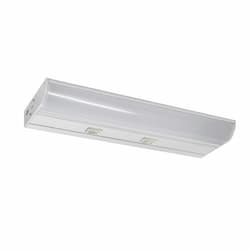 21-in 8W LED Undercabinet Light, 595 lm, 120V, 3 CCT Select, White