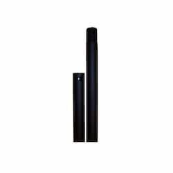 12-in Downrod for Ceiling Fans, 1/2-in Diameter, Black