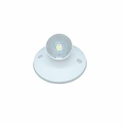 Royal Pacific 1W LED Remote Head for Emergency Lights, Single, Narrow, 120V, White