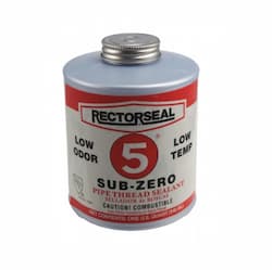 1 Qt. No. 5 Sub-Zero Pipe Thread Sealant