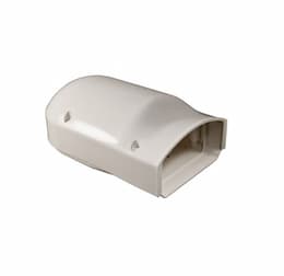 3-in Cover Guard Lineset Cover Wall Inlet, White