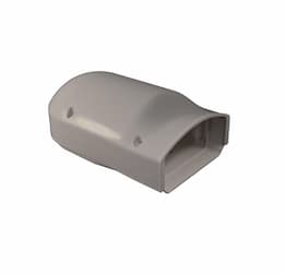 3-in Cover Guard Lineset Cover Wall Inlet, Gray