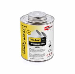 1 Pt. Dura-Gold 627L Low-VOC Solvent Cement