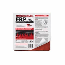 7-in x 7-in Metacaulk Fire Rated Putty Pad