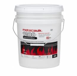 5 Gal. Metacaulk 1200 Firestop Sealant, Caulk Grade, White