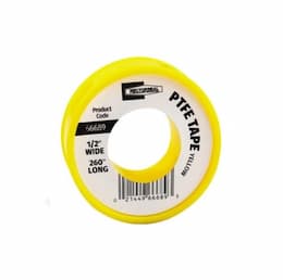 1/2-in x 260-in PTFE Tape, Yellow