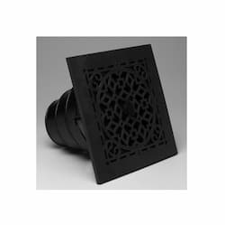 6x6 TRUaire Retrofit Diffuser, Antique, Black