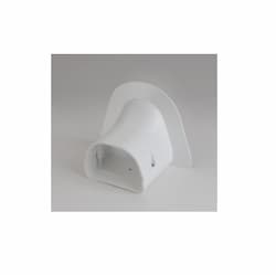 3.5-in Fortress Lineset Cover Soffit Inlet, White