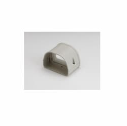 3.5-in Fortress Lineset Cover Coupler, Ivory