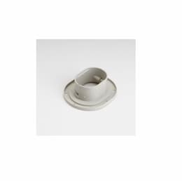 3.5-in Fortress Lineset Cover Wall Flange, Ivory
