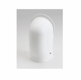 4.5-in Fortress Lineset Cover Wall Inlet, White