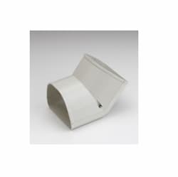 4.5-in Fortress Lineset Cover Vertical Ell, Inside, 45 Degree, Ivory